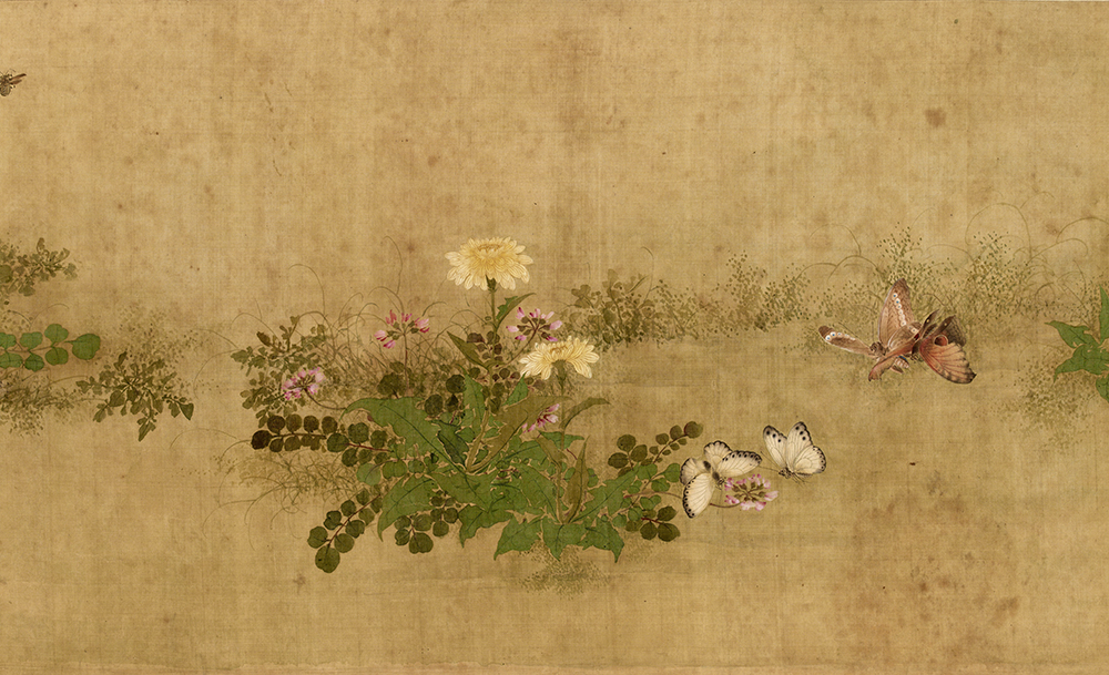 Plants and Insects (detail). By Shen Quan. Qing dynasty (China), 18th century. 